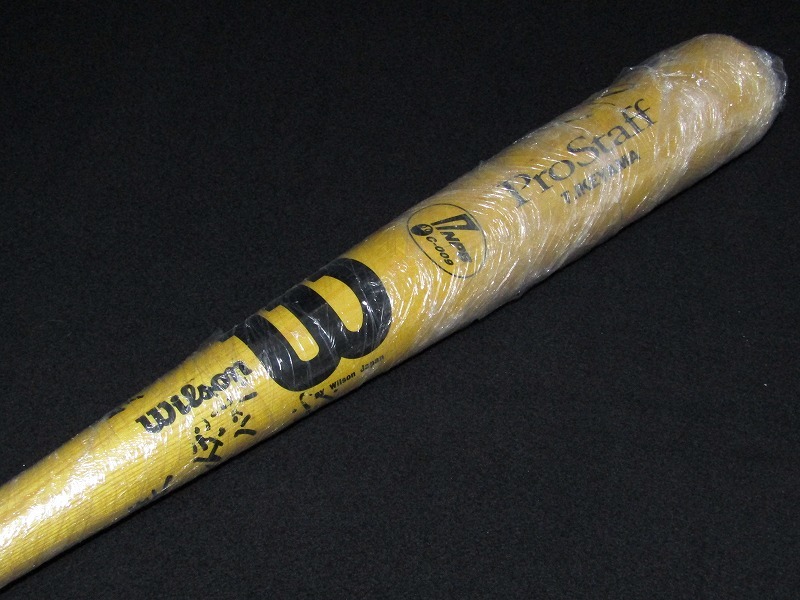 dd05-8266[NAK] 池山隆寛 2002年 生涯最後のホームランバット 304号 直筆サイン入り プロ野球 支給品 ヤクルトスワローズ ウィルソン