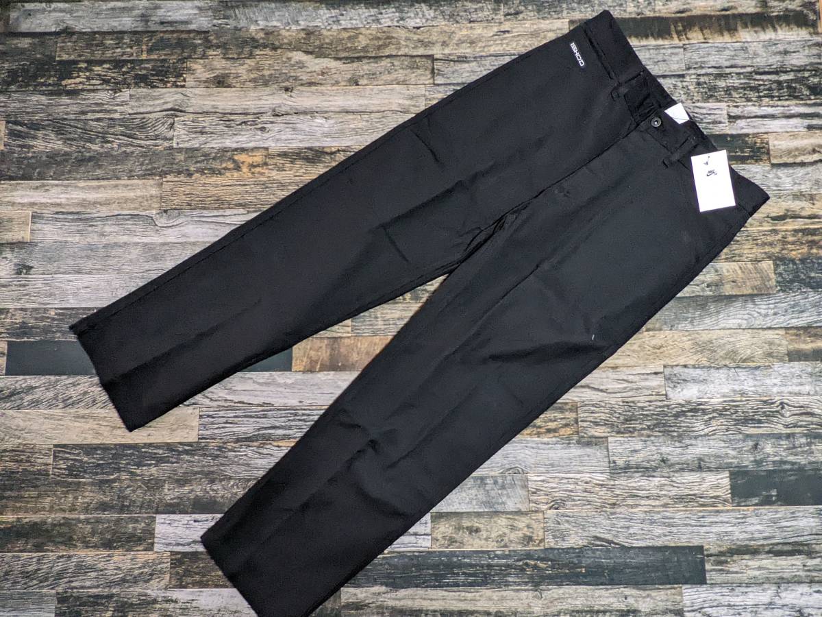 last 4XL/W40 NIKE SB ISHOD inspection wide Denim jeans pants Roo z thick Golf skateboard chinos I shodo black black XXXXL 5L