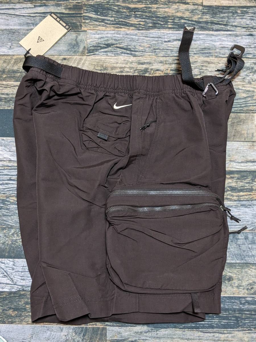 残少 M~L相当のS ナイキACG カーゴ ショート ショーツ パンツ レンガ色