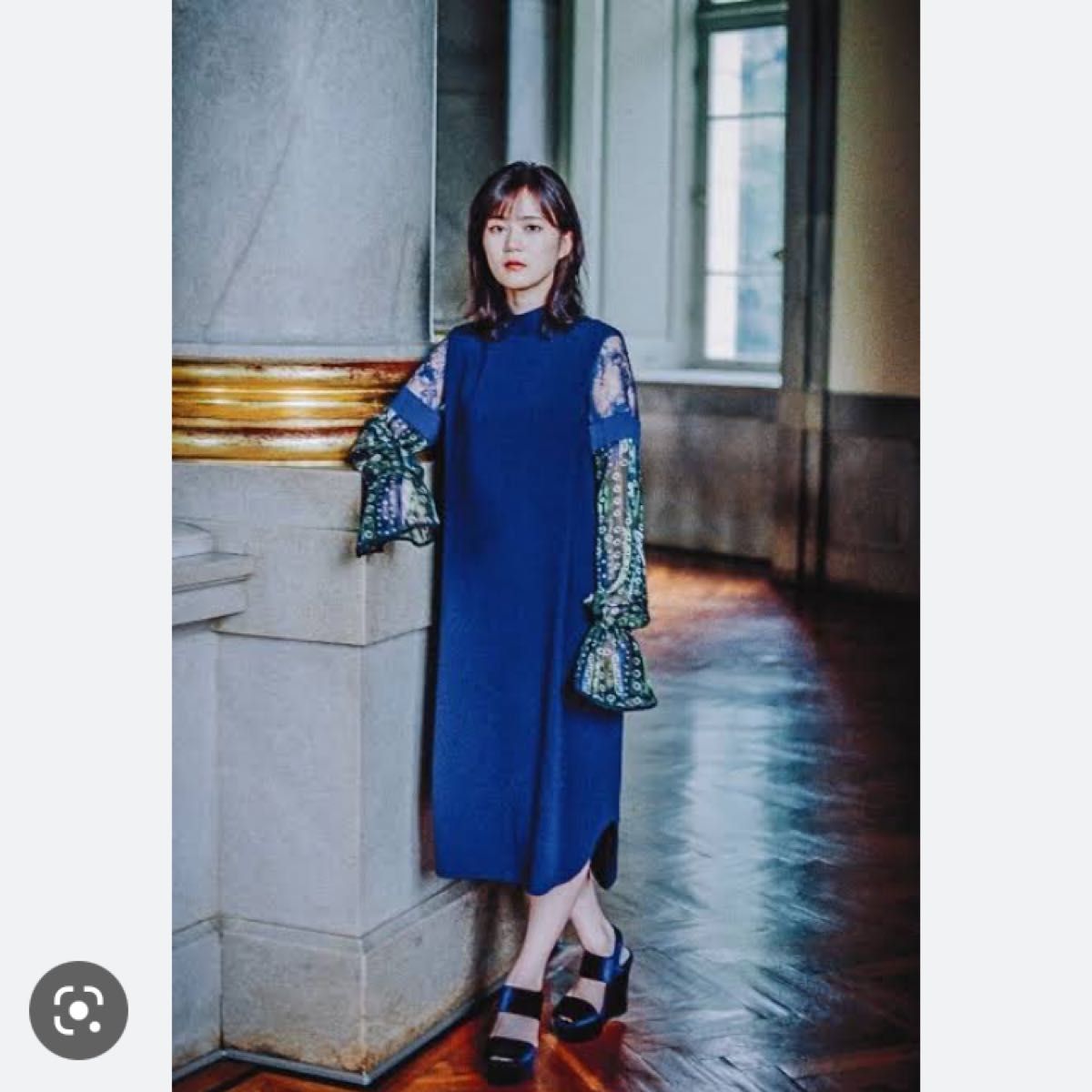Stained Glass Printed Sleeve Dress 予約早割 exprealty.ca