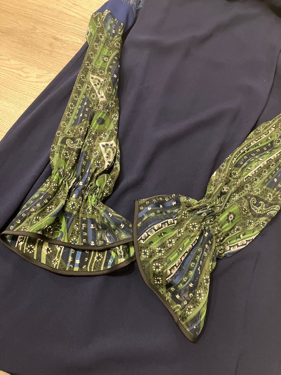 Stained Glass Printed Sleeve Dress 予約早割 exprealty.ca