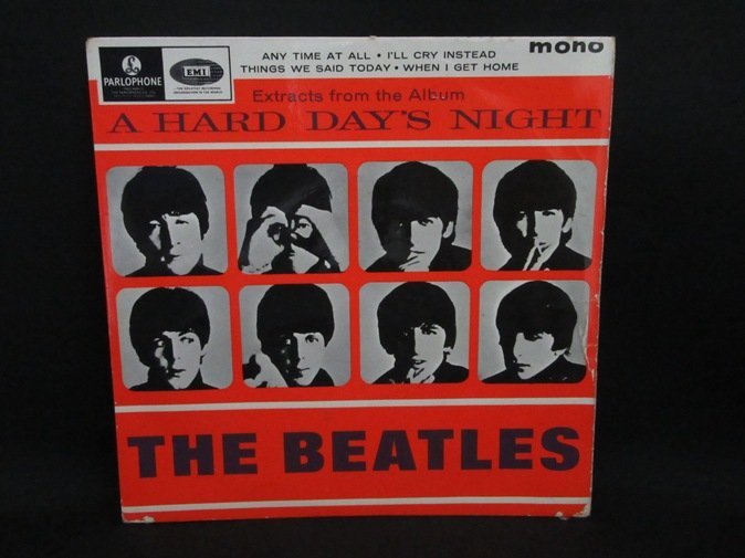 EP☆BEATLES☆Extracts From The Album A Hard Day's Night UK Y/B