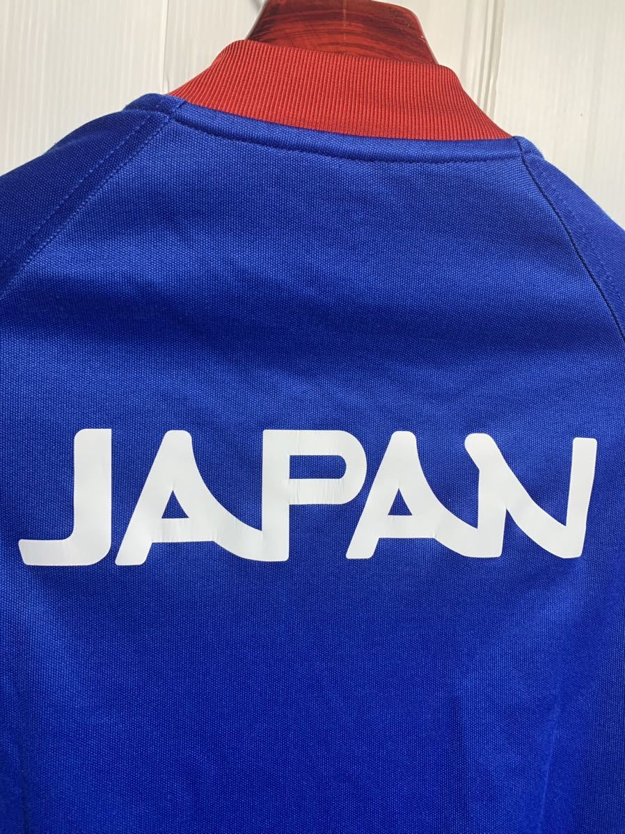 OKAWA SPORT キャプテン翼　サッカー　日本代表　サムライブルー　トラックジャケット　ジャージ　青　L 2019 サイドライン_画像10