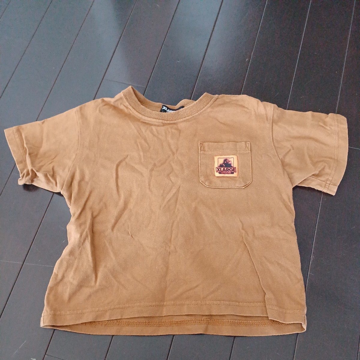 XLARGE　エクストララージ　キッズ　半袖Tシャツ　90㎝サイズ　中古_画像1