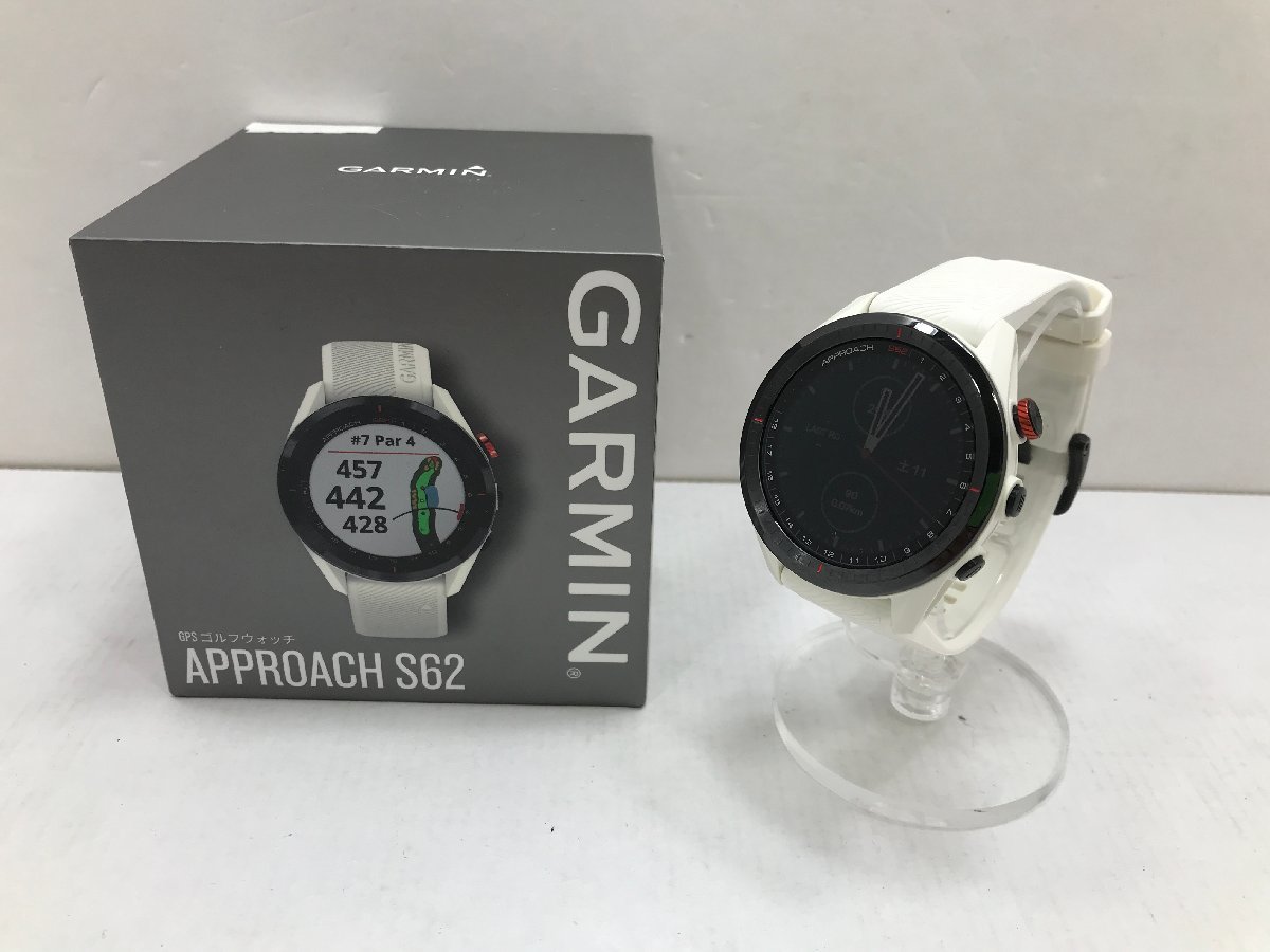 （新品未使用）ガーミン  S62 GPSウォッチ  ブラックor ホワイト