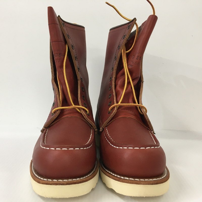TEI【美品】 RED WING 8877 IRISH SETTER MOC 犬タグ 復刻 レッド