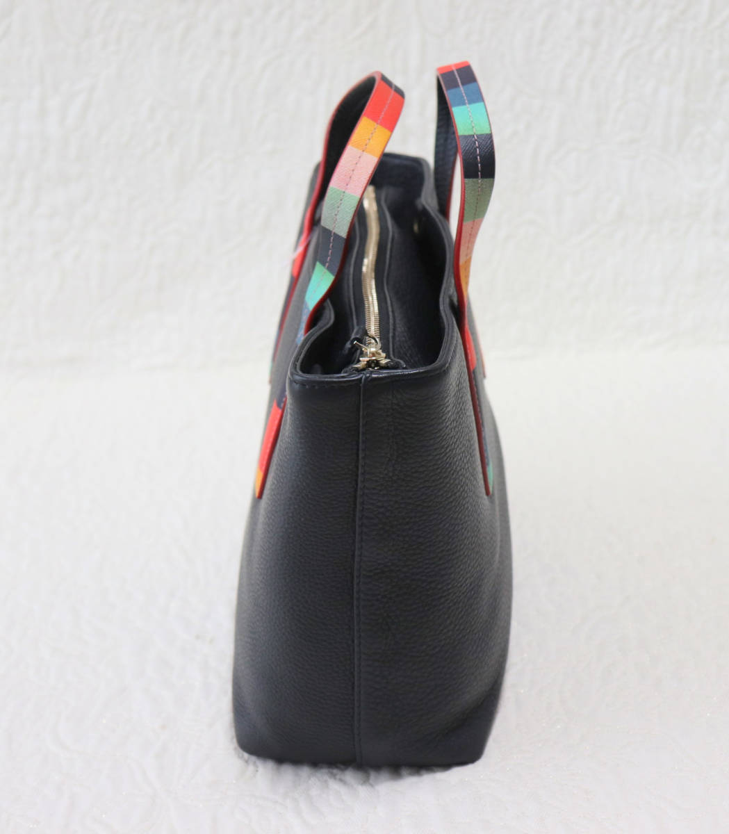 41 800円新品【ポールスミス】本革 アーティストストライプ 2WAY 41 800円新品【ポールスミス】本革 アーティストストライプ 2WAY