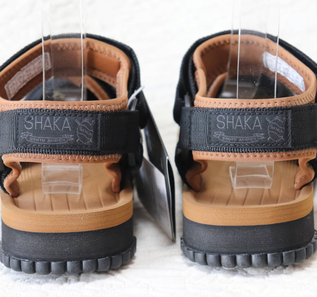 新品 VALLIS by FACTOTUM × シャカ サンダル 白靴下付属 黒 | www