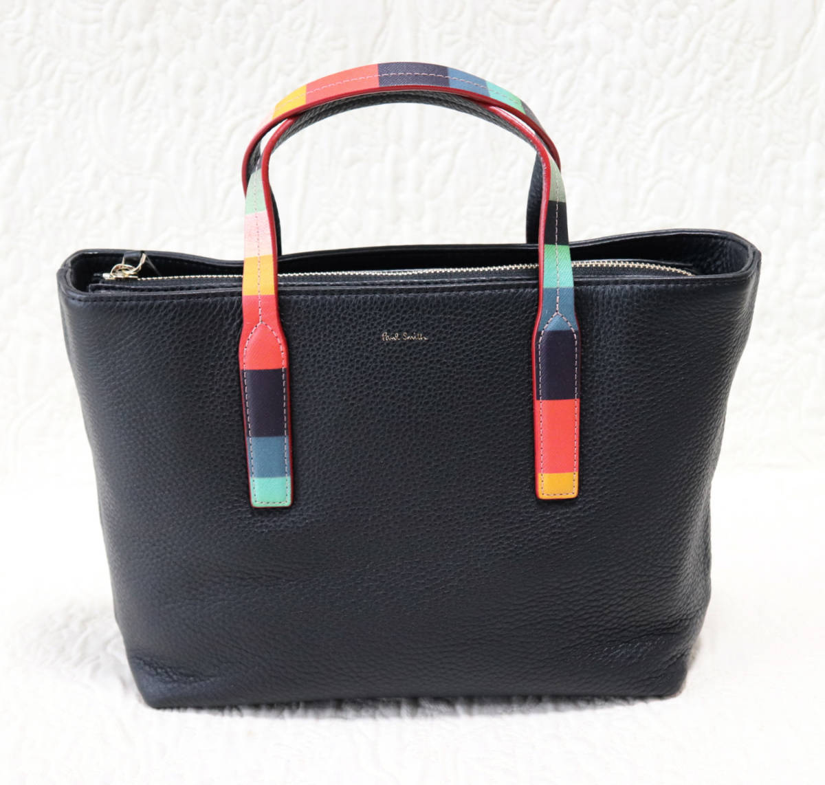 41 800円新品【ポールスミス】本革 アーティストストライプ 2WAY 41 800円新品【ポールスミス】本革 アーティストストライプ 2WAY