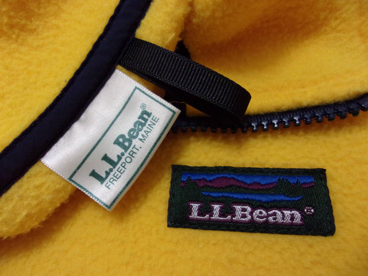 90s L.L.Bean フリース ジャケット S-M位 90年代 USA製 エルエルビーン