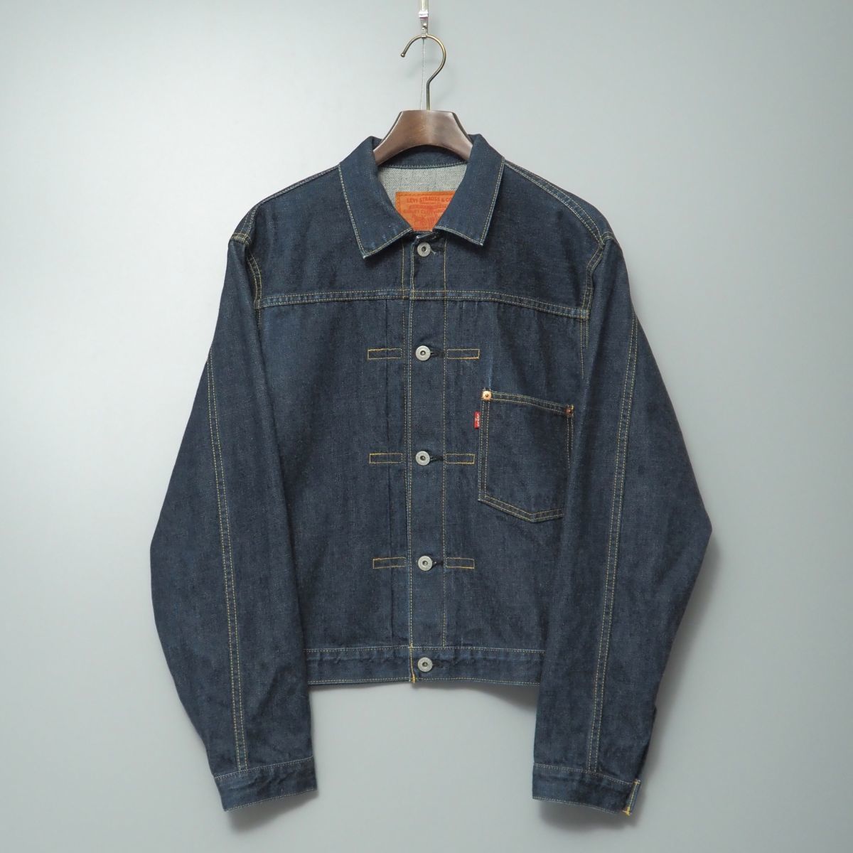 濃紺 90's リーバイス Levi's サイズ40 ビッグE BigE 大戦モデル 1st