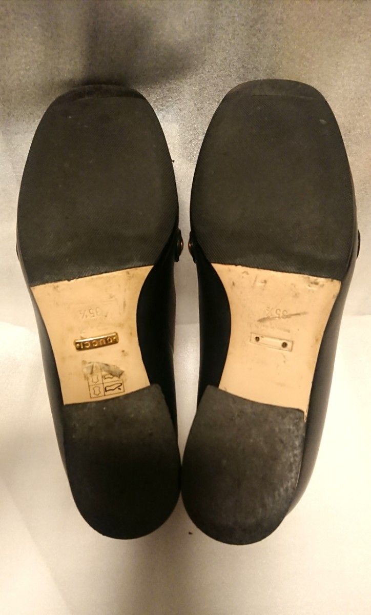 GUCCI シルヴィチェーン ミッドヒール パンプス 35 1/2 | www.mclegal.info