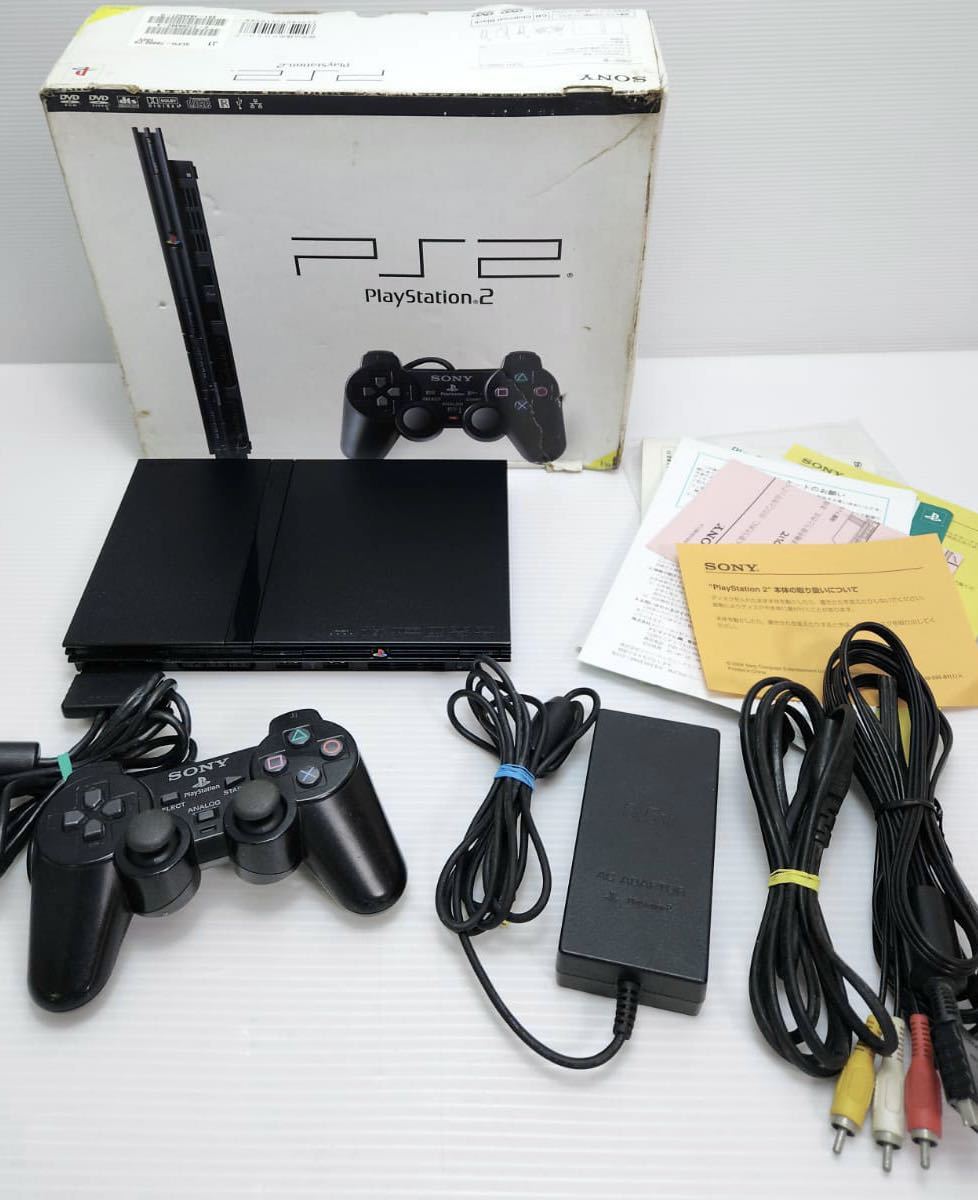 ソニー SONY PS2 PlayStation2 SCPH-70000b Charcoal Black ソニー