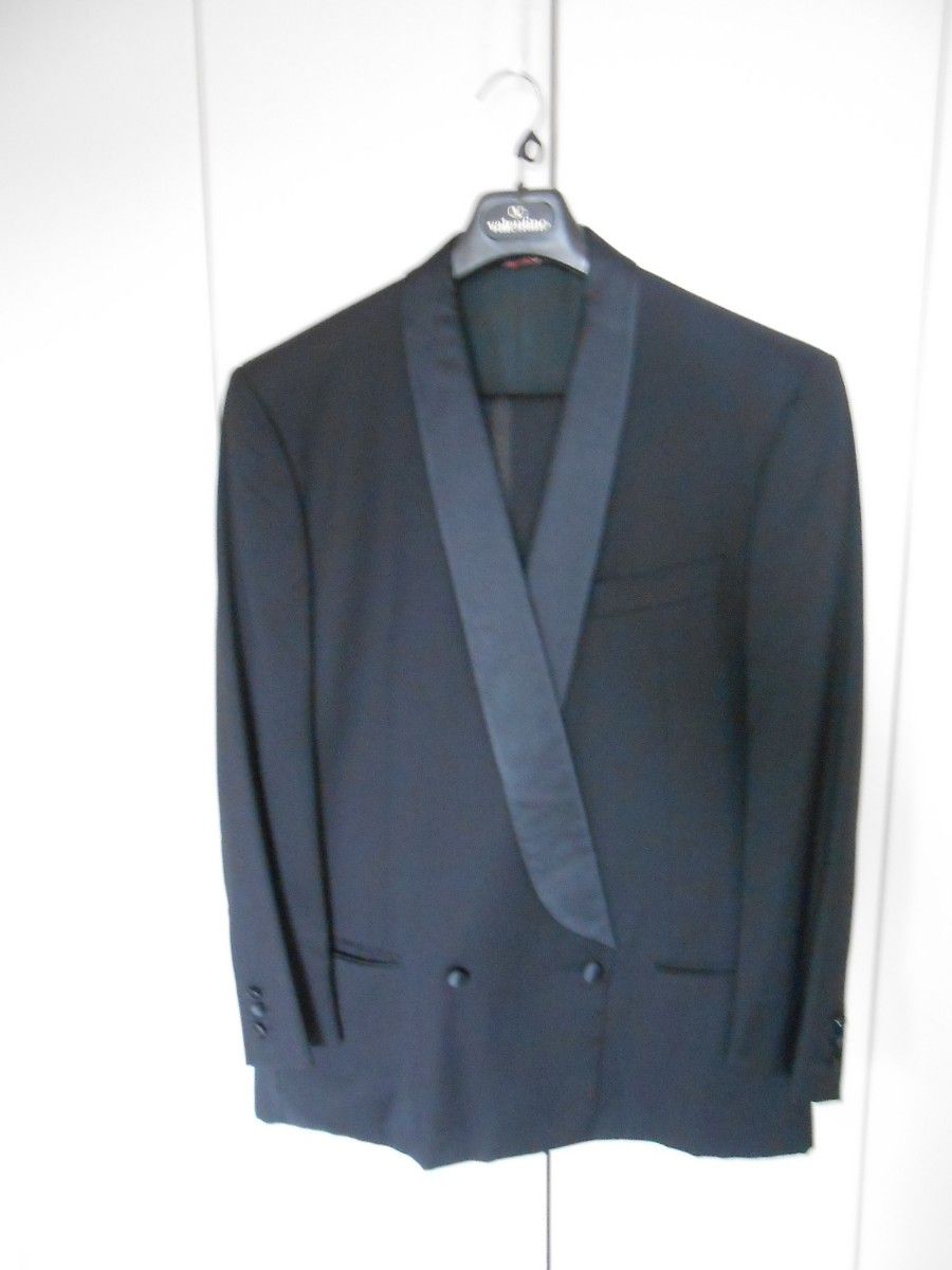 希少 GIORGIO ARMANI 2ツ釦ダブル タキシード サイズ50 REG