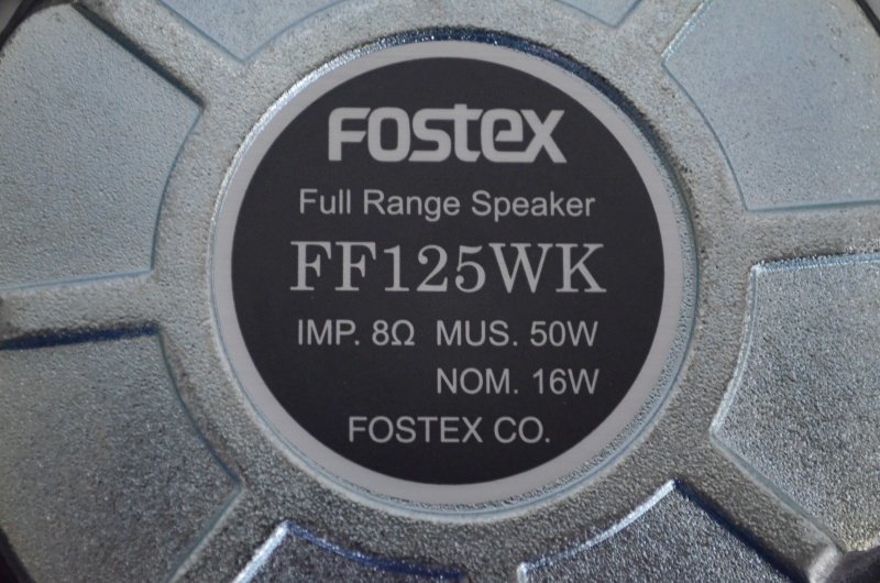 Fostex/フォステクス 12cm フルレンジスピーカー 4個セット■FX120/FF125WK 中古■送料無料_画像6