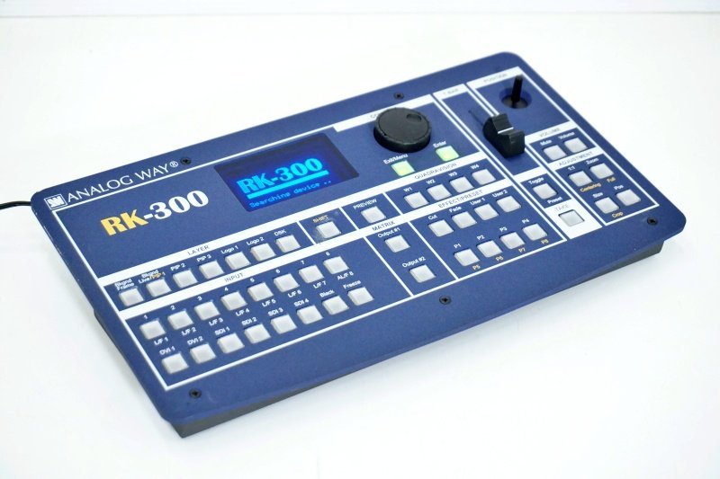 ANALOGWAY リモートコントロールキーパッド▲RK-300 中古▲送料無料_外観にキズ、汚れ等あり。