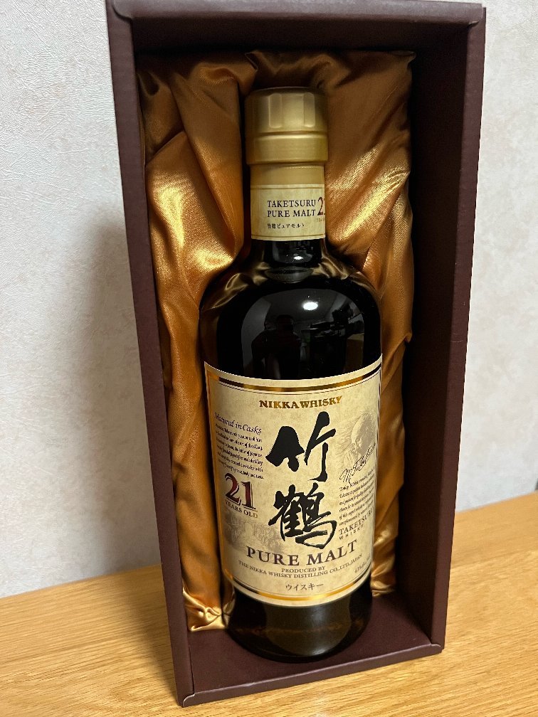 ♪激レア♪ ニッカ 竹鶴21年 ピュアモルト 箱入り www.anac-mali.org