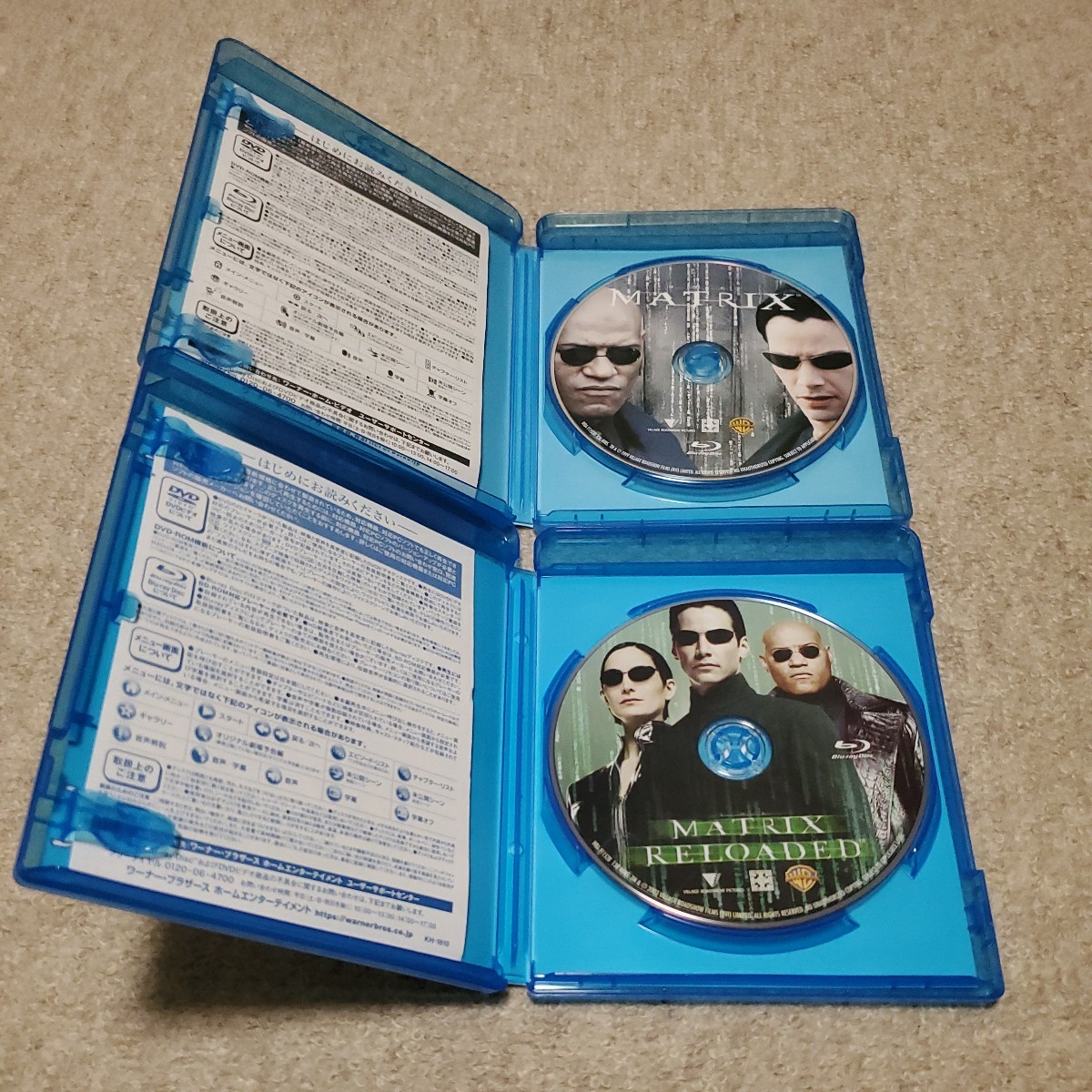 洋画　Blu-ray Disc　MATRIX1~4　マトリックス、マトリックスリローデッド、レボリューションズ、レザレクションズ　セット_画像7