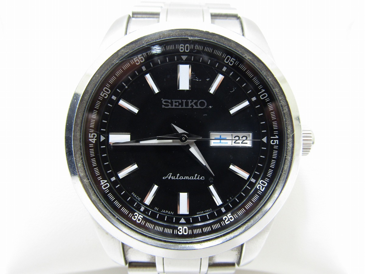 値引きする ♪売り切り 大特価 稼働品 SEIKO セイコー メンズ腕時計 4R36-05Z0 自動巻き デイデイト 裏スケ♪ その他 値引きする ♪売り切り 大特価 稼働品 SEIKO セイコー メンズ腕時計 4R36-05Z0 自動巻き デイデイト 裏スケ♪ その他