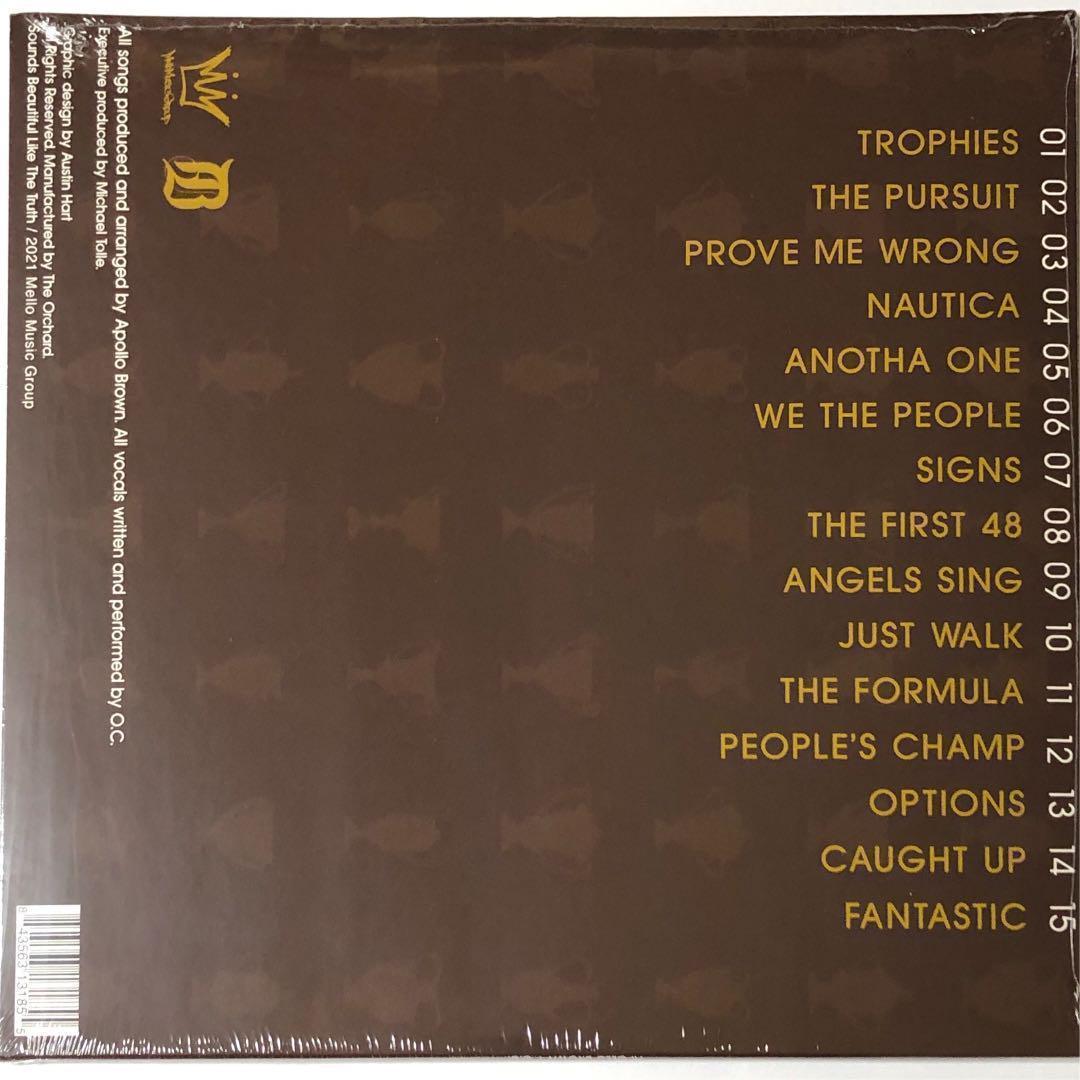 新品 Apollo Brown + OC / Trophies LP レコード_画像2