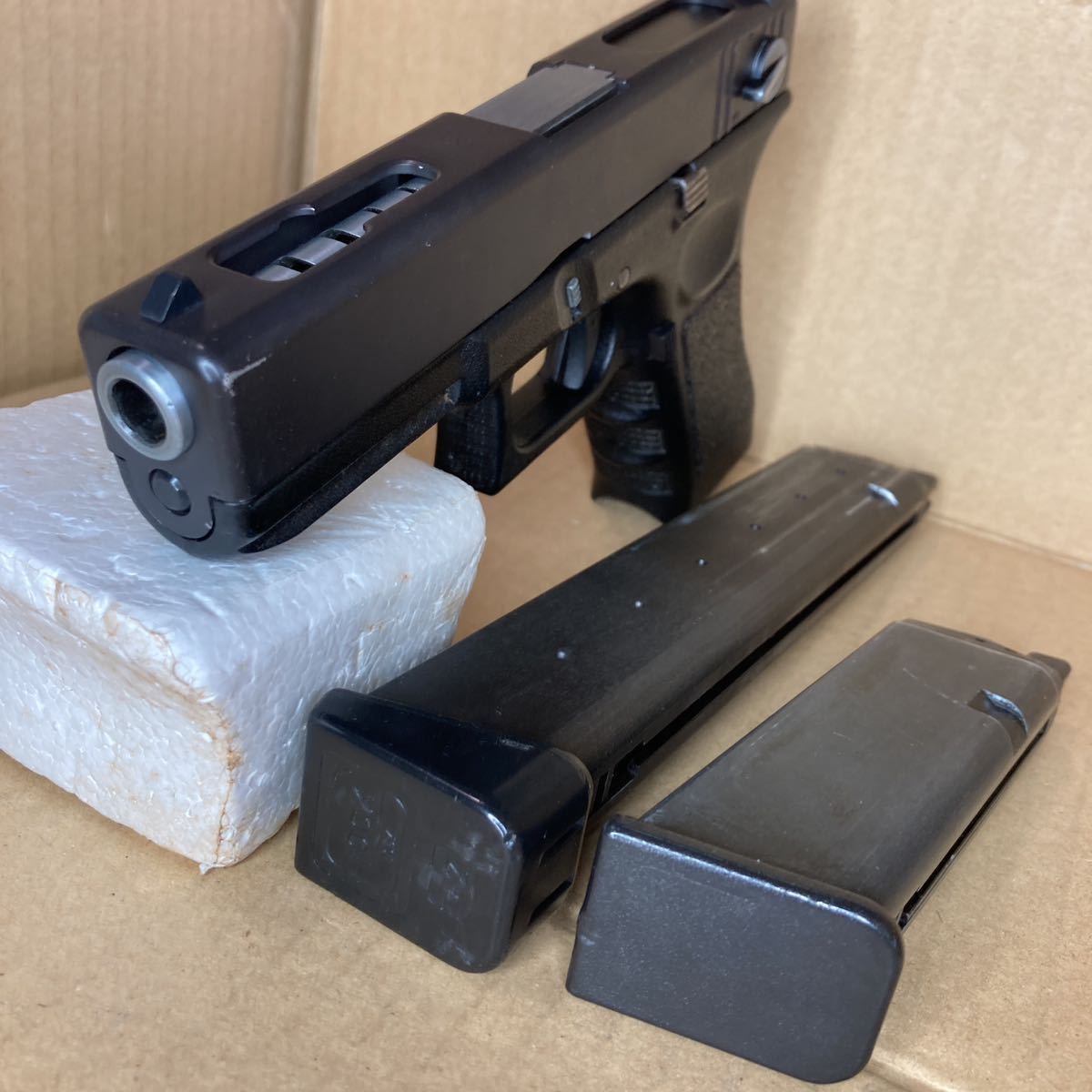 KSC グロック18 G18 ガスブローバック カスタム品 ロングマガジン+