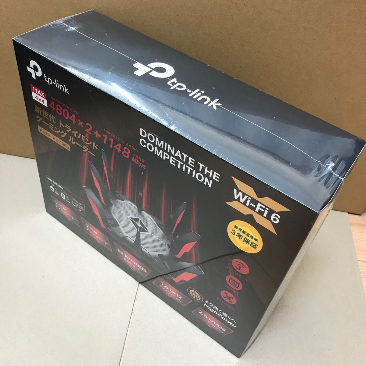 TP-LINK AX11000 次世代トライバンド ゲーミングルーター Archer