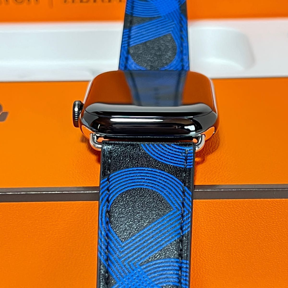 バッテリー100%】Apple Watch HERMES series 7 45mm スペースブラック