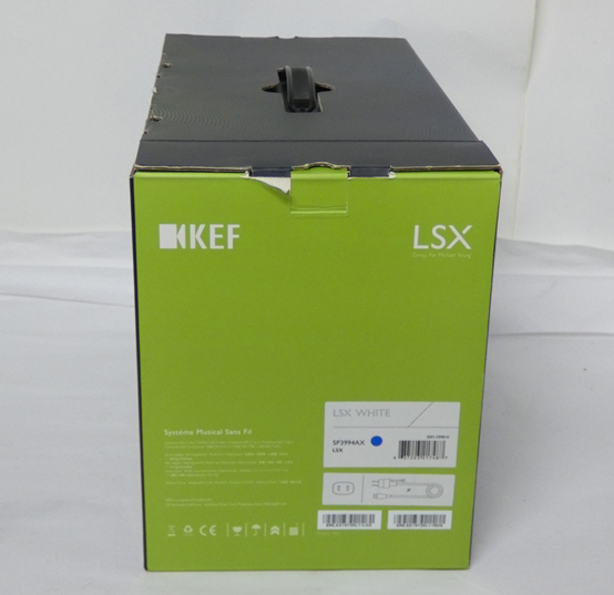 #KEF беспроводной динамик LSX WHITE коробка только 