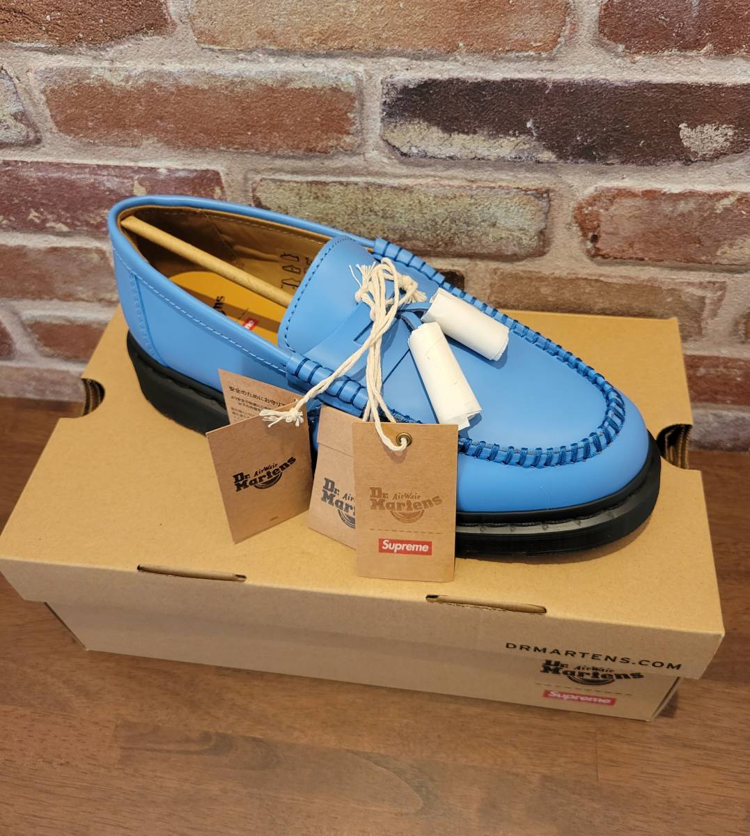 Supreme×Dr. Martens☆Penton Tassel Loafer 26cm US8 Royal ロイヤル