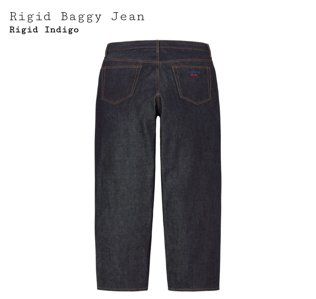 23SS Supreme Rigid Baggy Jean サイズ 32 インチ リジット 23SS Supreme Rigid Baggy Jean サイズ 32 インチ リジット