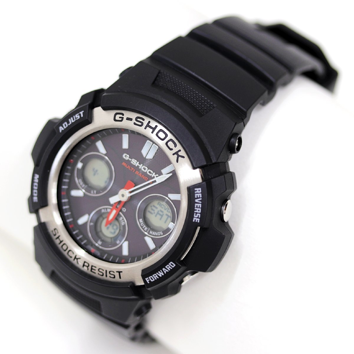 カシオ　G-SHOCK　Gショック　AWG-M100　腕時計　電波ソーラー　クォーツ　メンズ　_画像4