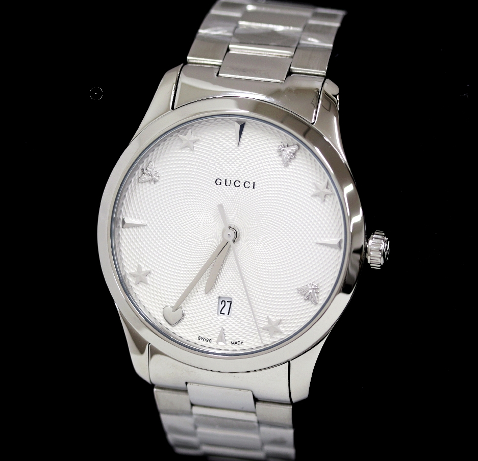  Gucci G время отсутствует YA1264028 126.4 наручные часы кварц мужской не использовался товар 