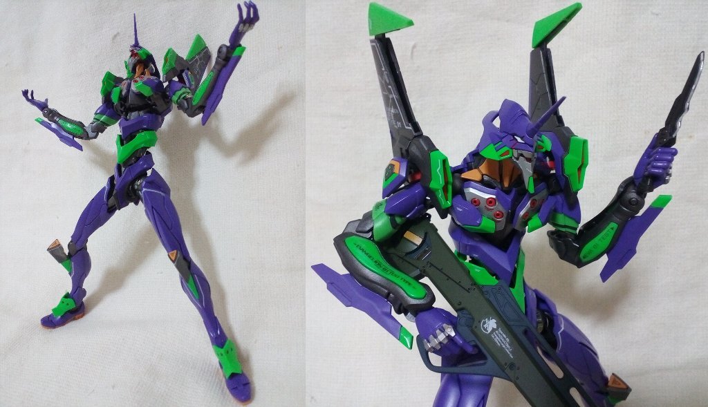  great number exhibition including in a package OK plastic model final product RG. Van geli.n new theater version :. Evangelion Unit-01 .sinji real grade 