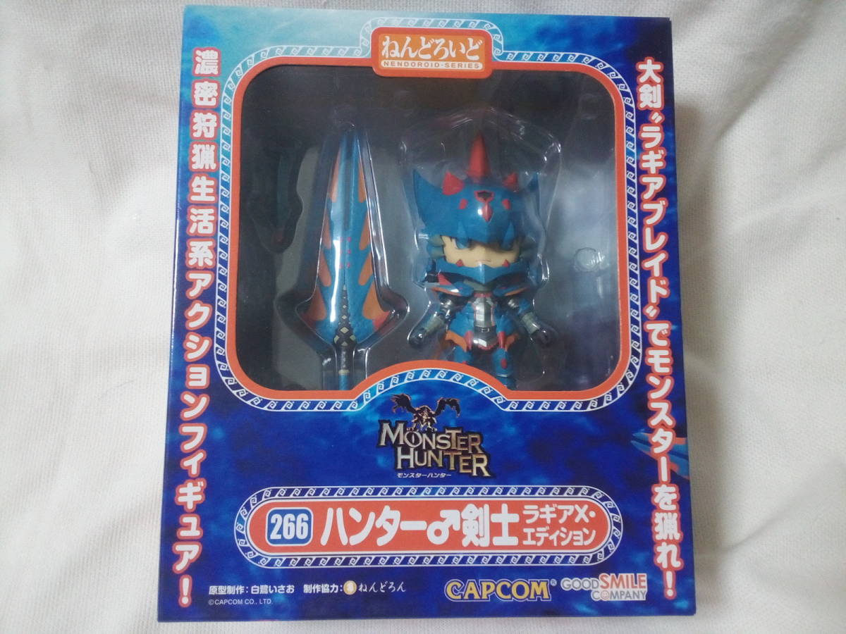 多数出品同梱OK ねんどろいど モンスターハンター ♂剣士 ラギアX・エディション 3G トライ グッスマ グッドスマイルカンパニー