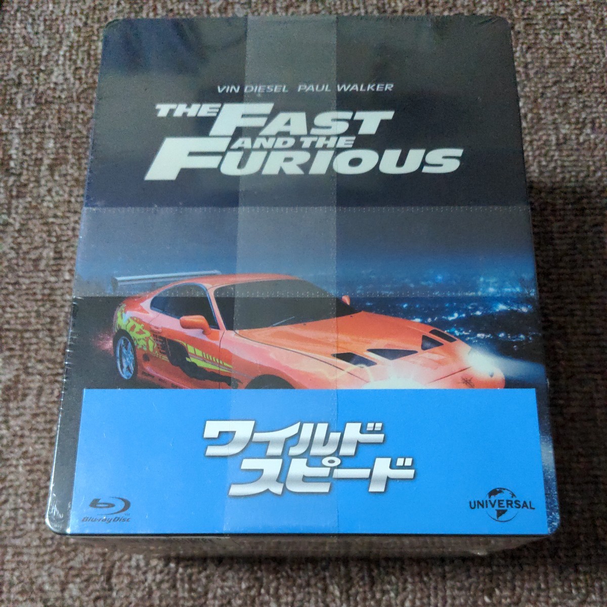 ワイルドスピード 1~6 スチールブック セット Blu-ray ブルーレイ