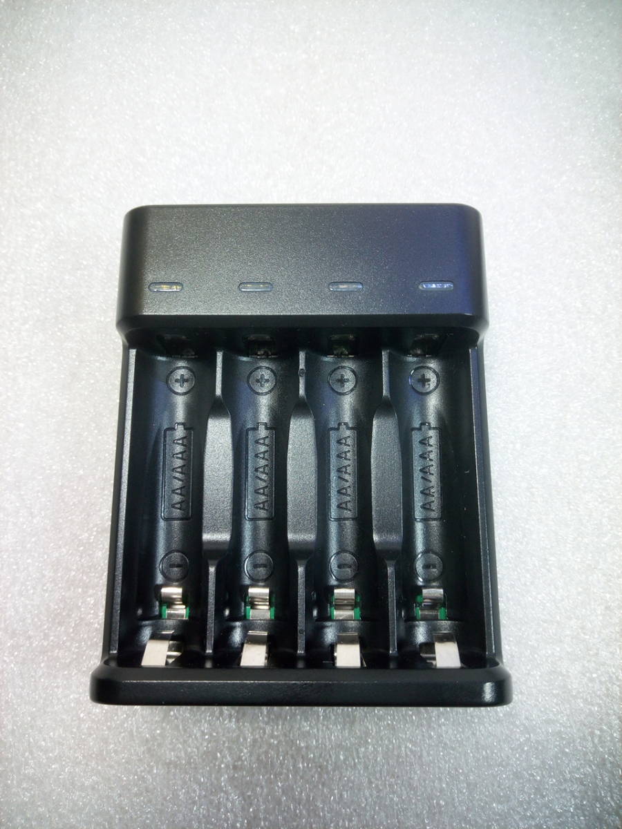 USB充電池充電器・Ni-MH充電器・単3/単4充電器【送料180円】_画像3