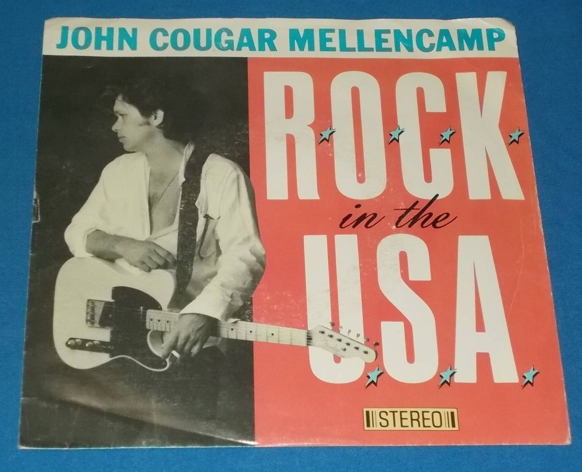 ☆7inch EP★US盤●JOHN COUGAR MELLENCAMP/ジョン・クーガー・メレンキャンプ「R.O.C.K. in the U.S.A./ロック・イン・ザ・U.S.A.」80s!●の画像1