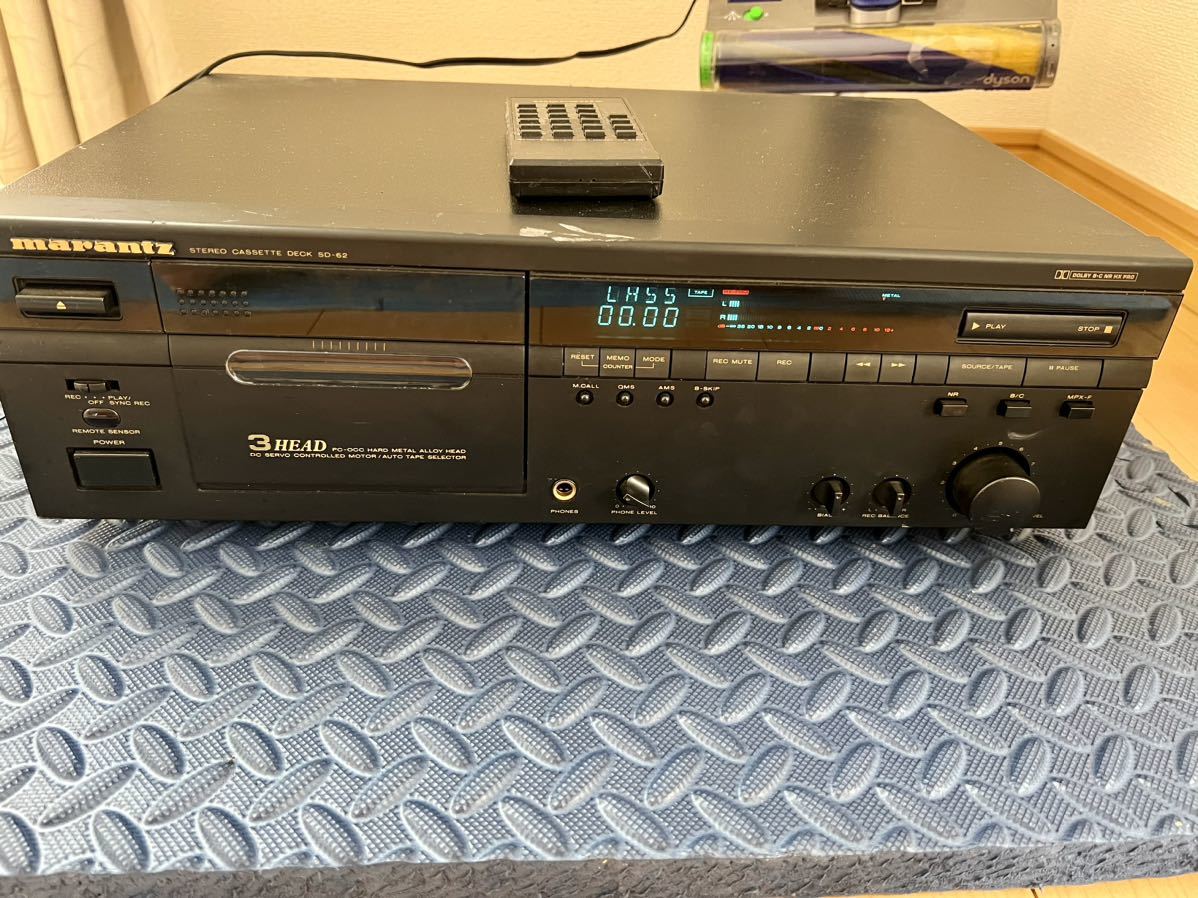 定番100%新品】 ヤフオク! - marantz カセットデッキ SD-62F 再生確認