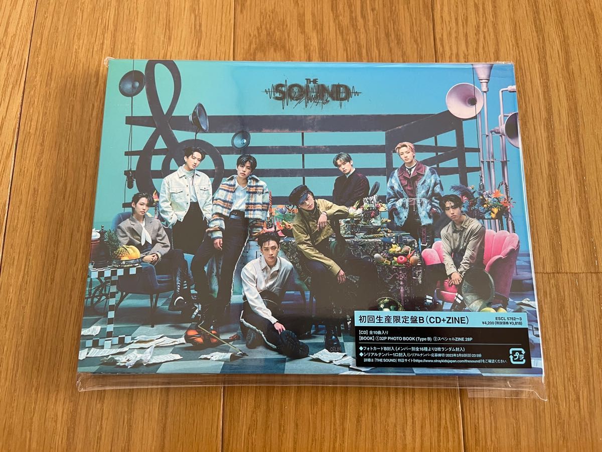 スキズ Stray Kids THE SOUND ［CD+ZINE］＜初回生産限定盤B＞