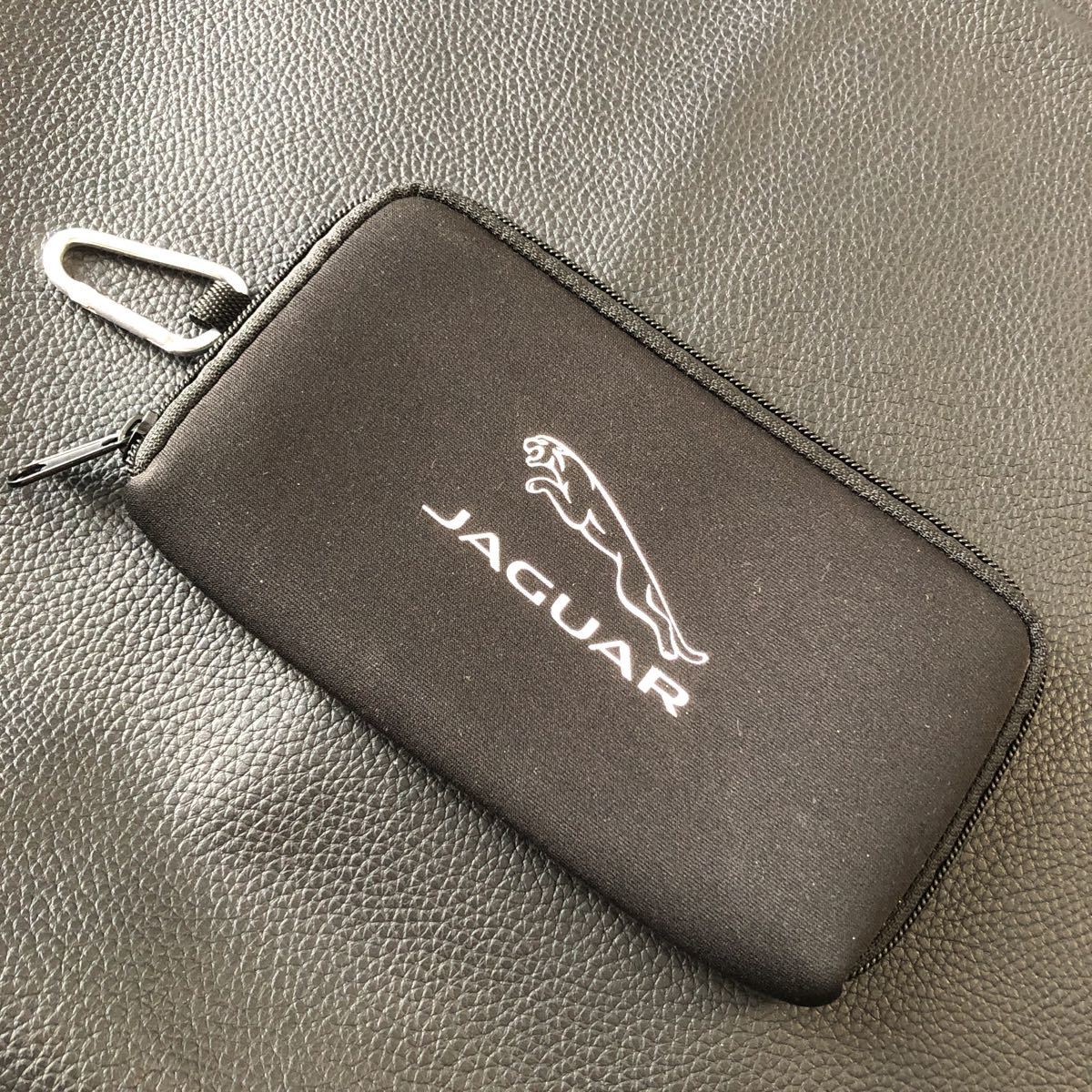  unused * Jaguar JAGUARkalabina attaching mobile pouch Mini pouch mobile case original Novelty * not for sale 