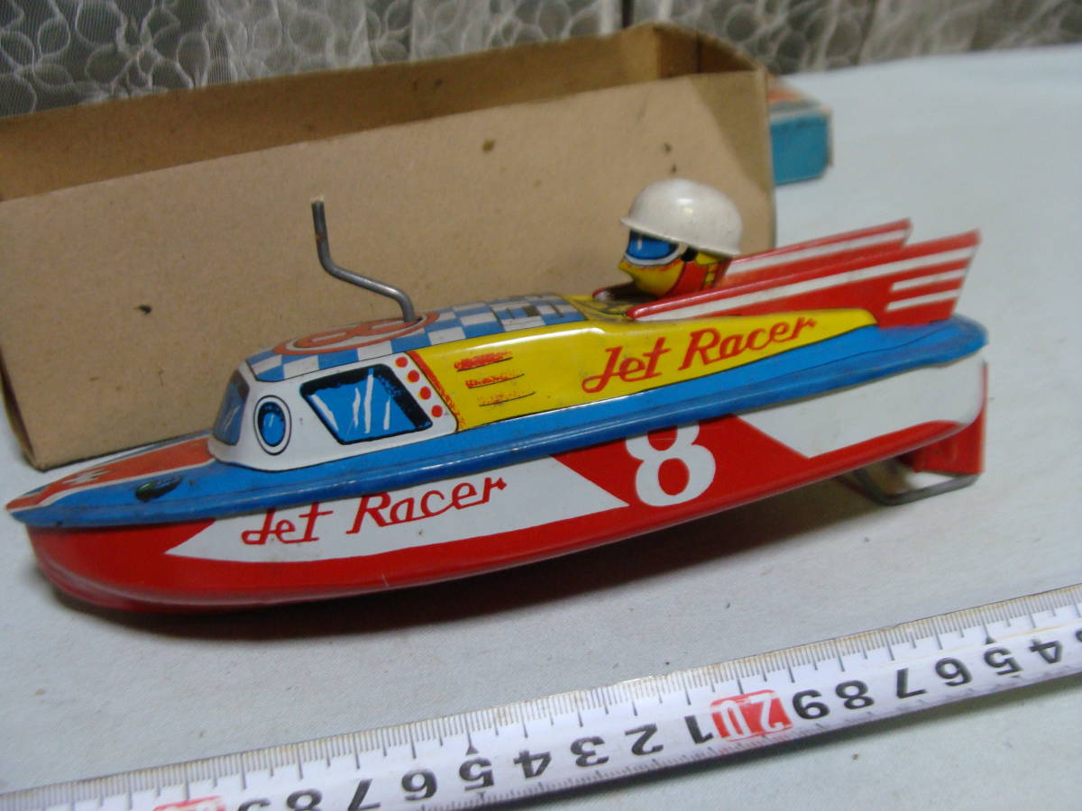  неиспользуемый товар три . производства BOAT JET RACER фрикцион 