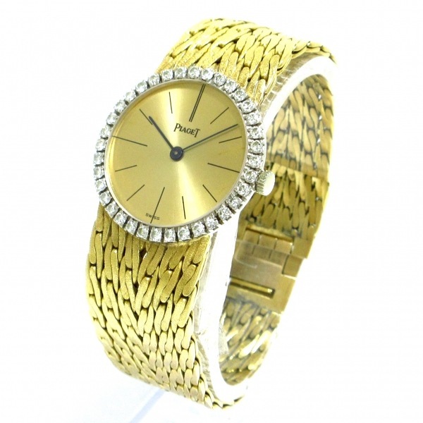 PIAGET(ピアジェ) 腕時計□美品 926E47 レディース K18YG 金無垢