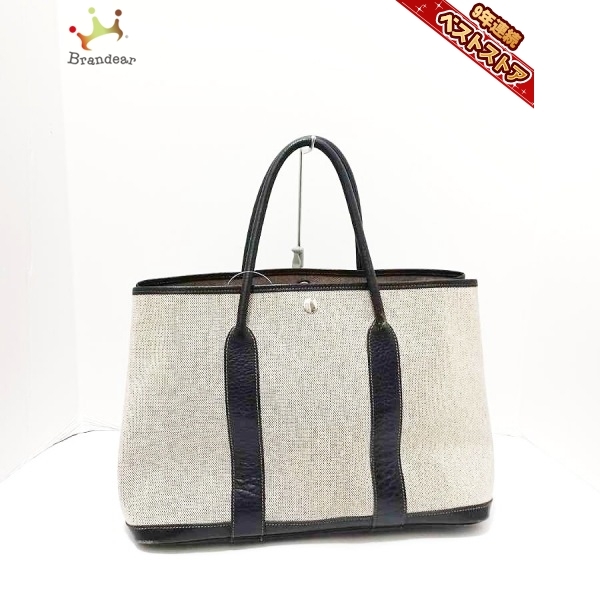 エルメス HERMES トートバッグ ガーデンパーティPM トワルアッシュ
