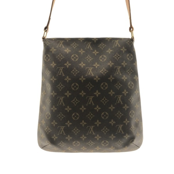 LOUIS VUITTON◇M/ミュゼット モノグラム BRW/PVC/BRW/AS