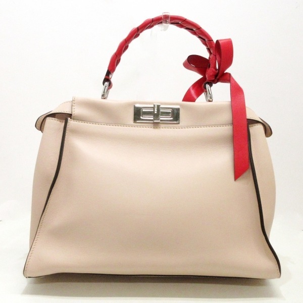 FENDI(フェンディ) ピーカブーアイコニックミディアム ハンドバッグ 黒