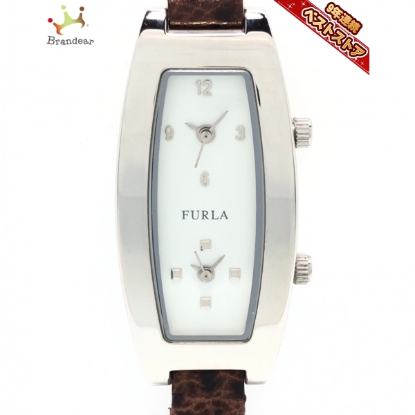 Yahoo!オークション - FURLA(フルラ) 腕時計□美品 - レディース ダブル...