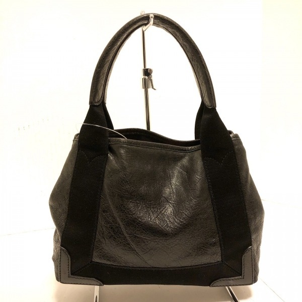バレンシアガ BALENCIAGA トートバッグ 390346 ネイビーカバXS レザー