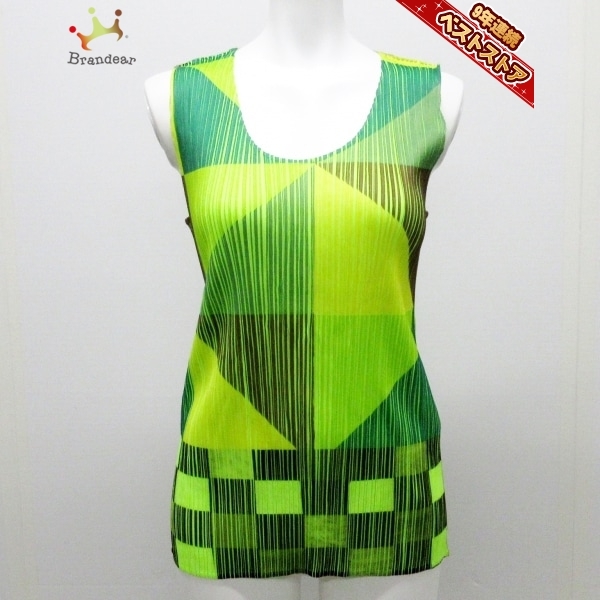 プリーツプリーズ PLEATS PLEASE ノースリーブカットソー サイズ4 XL