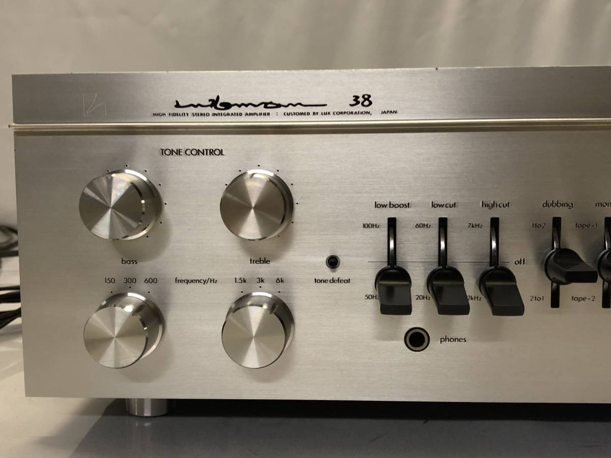 [ used pre-main amplifier ]LUXMAN LX38