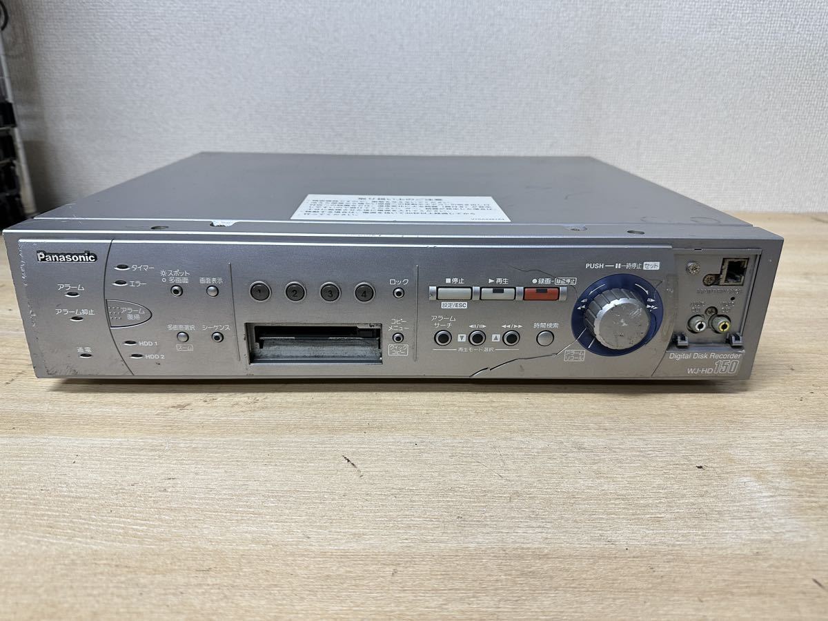 A264 Panasonic パナソニック デジタルディスクレコーダー WJ-HD150/1 防犯カメラ用 ジャンク_画像1